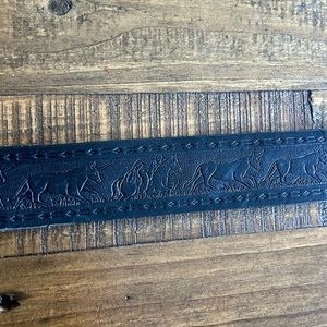 Leather vintage Conrad belt